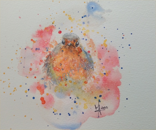 Painting of Robin